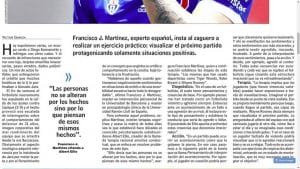 Intervista per il giornale chileno "las últimas noticias" al psicologo Francisco J. Martínez psicologo barcelona