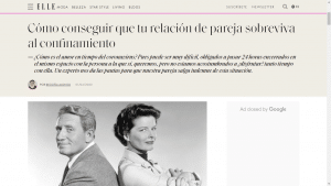 Intervista alla rivista "Elle" al psicologo Francisco J. Martínez