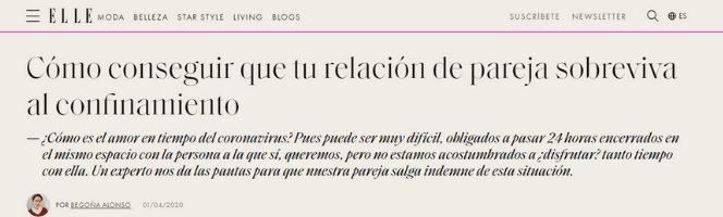 problemas pareja confinamiento